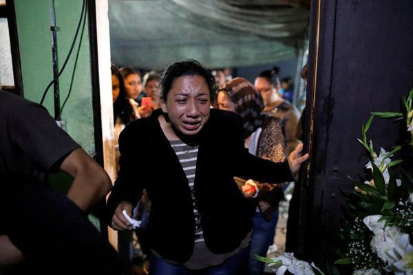 Cesetler yan yana dizildi