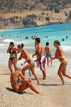 Fethiye sıcaktan yanıyor