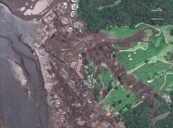 Haritadan sildi, uzaydan göründü