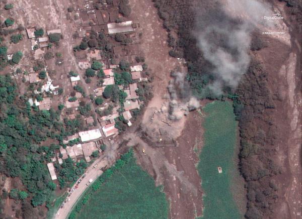 Haritadan sildi, uzaydan göründü