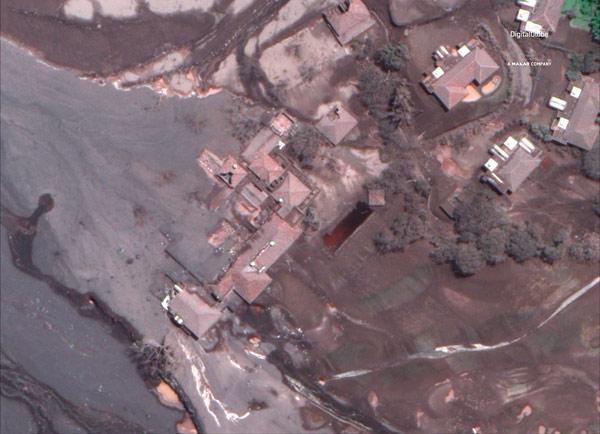 Haritadan sildi, uzaydan göründü