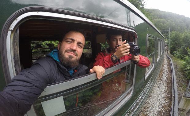 Dünyanın en güzel manzaralı tren yolculuğu Flam