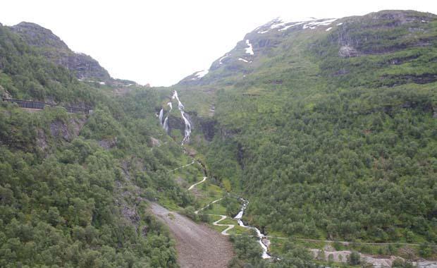 Dünyanın en güzel manzaralı tren yolculuğu Flam