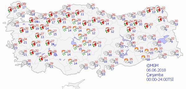 Son dakika: Meteoroloji uyardı Bugünden itibaren başlıyor...