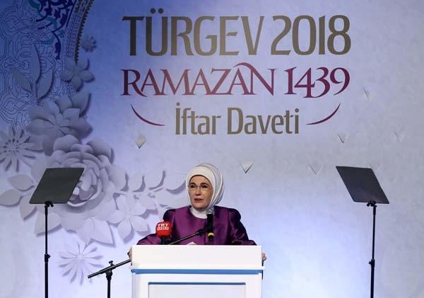 Emine Erdoğan: Çabalarımız aynı nehre aksın ve çağlayanlar  oluştursun