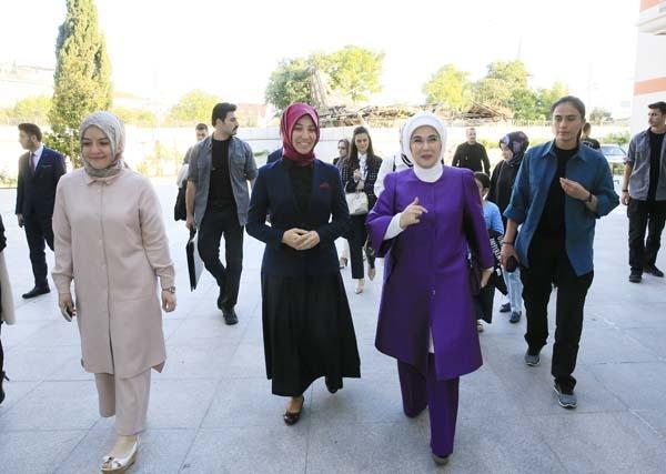 Emine Erdoğan: Çabalarımız aynı nehre aksın ve çağlayanlar  oluştursun