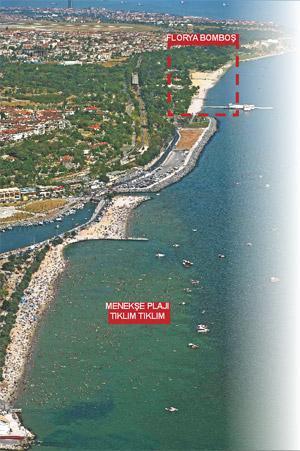 ÜNLÜ PLAJA GİRİŞ YASAK