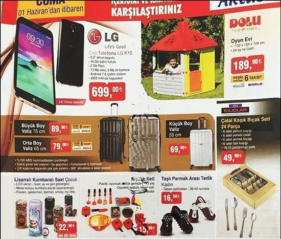 BİM uygun fiyata LG K10 satacak