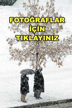 Yılın ilk karı yağdı