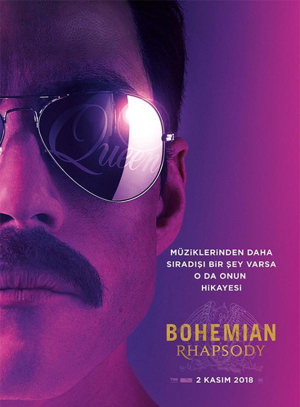 Bohemian Rhapsodyden Türkçe poster
