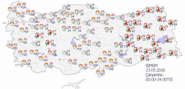 Meteorolojiden Ankara için çok kritik uyarı Cumartesi ise yurt genelinde...