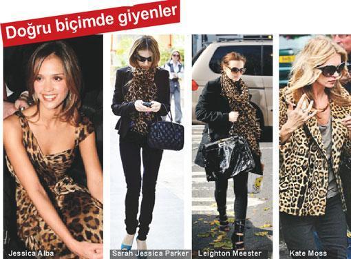 Leoparı giyerken şuurlu olun
