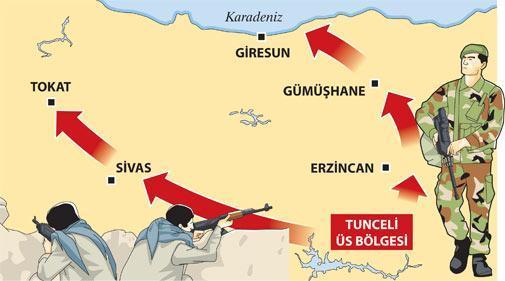 6 PKK’lı dakikada 75 mermi sıktı