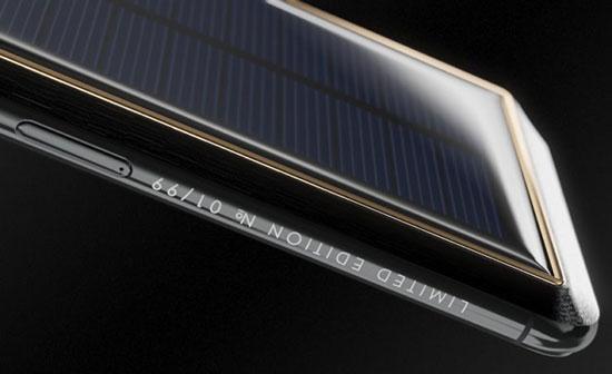 Dahili güneş paneline sahip iPhone X Tesla piyasaya çıktı