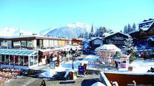 Paris üstü Courchevel