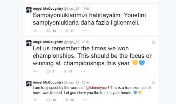 Angel McCoughtry yöneticiyle kapıştı