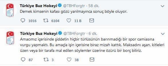 Buz Hokeyi Federasyonundan şok eden tweet Fenerbahçeye...