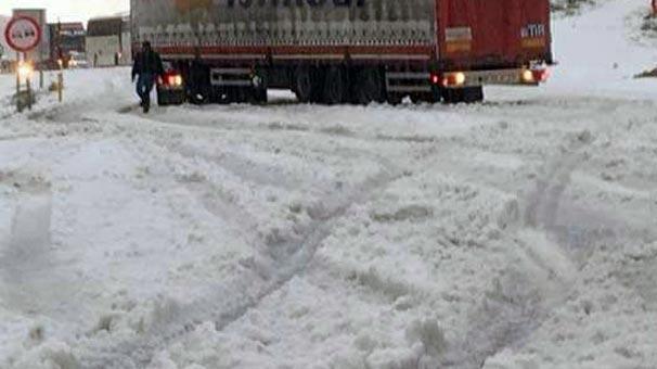 Konya-Antalya yolunda şok görüntüler