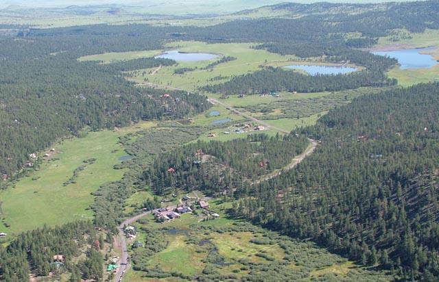 Çam ormanlarıyla kaplı