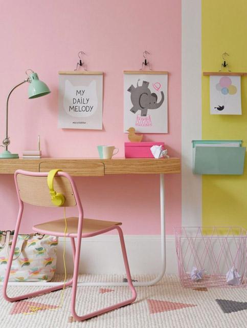 Bahar dekorasyonunda pastel renk modası