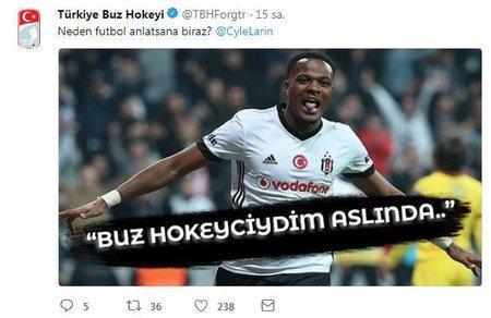 Federasyondan ilginç Clye Larin paylaşımı