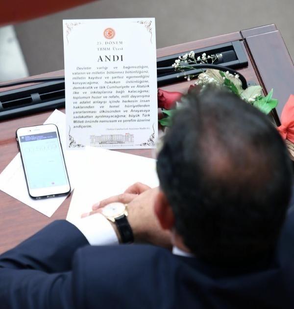 Yemin töreninden ilginç anlar
