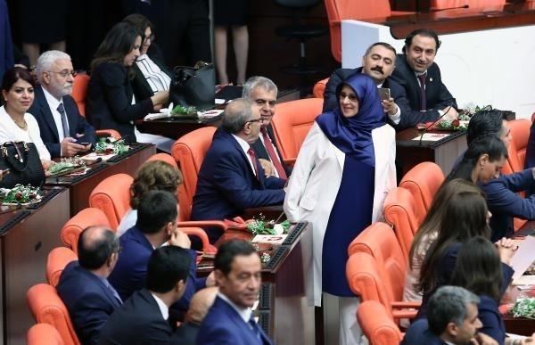 Yemin töreninden ilginç anlar