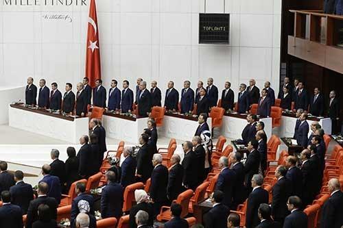 Yemin töreninden ilginç anlar