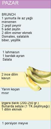 AÇIK BÜFE TATiL MÖNÜSÜ