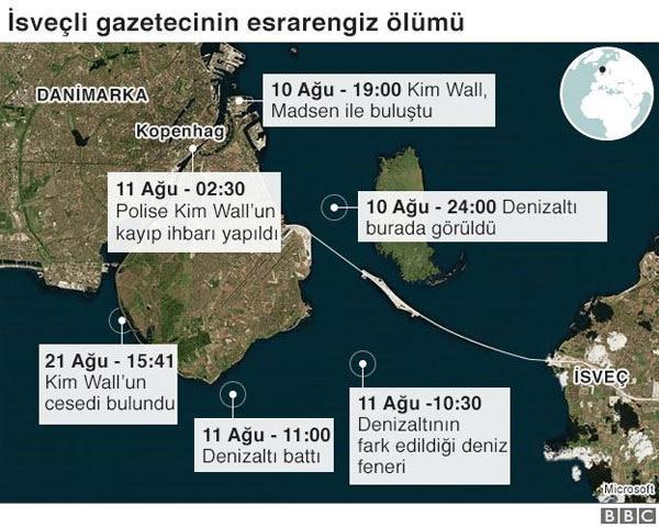 Kadın gazeteciyi parçalara ayıran Danimarkalı mucite ömür boyu hapis