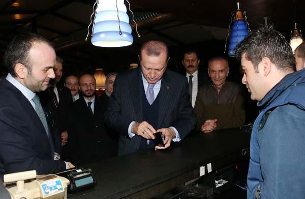 Cumhurbaşkanı Erdoğan ünlü çorbacıda