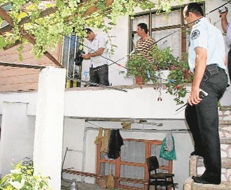 Boynuna doladığı ip celladı oldu