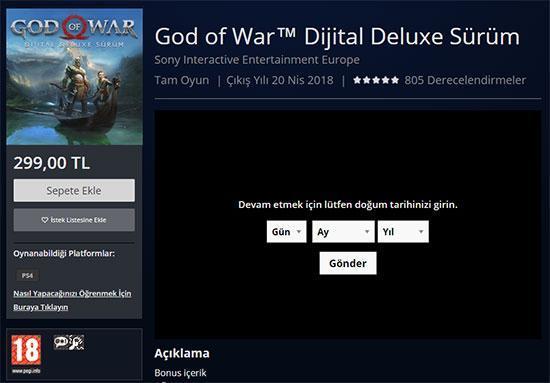 God of Warın fiyatına büyük oranda zam geldi Peki Sony, God of Warın fiyatını neden yükseltti