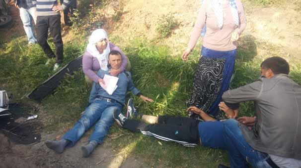 Zincirleme kaza TEMi savaş alanına çevirdi