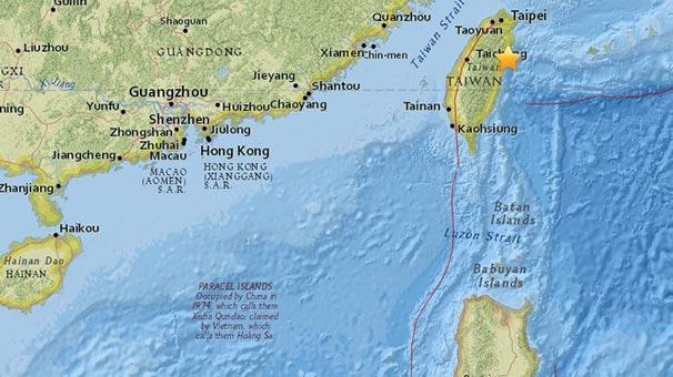 Tayvanda 6.4 büyüklüğünde deprem Ölü ve yaralılar var...