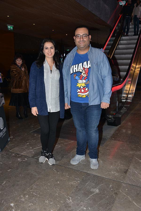 Blue Man gösterisine yoğun ilgi