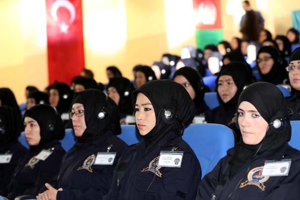 246 Afgan kadın Sivasta polis eğitimi alacak