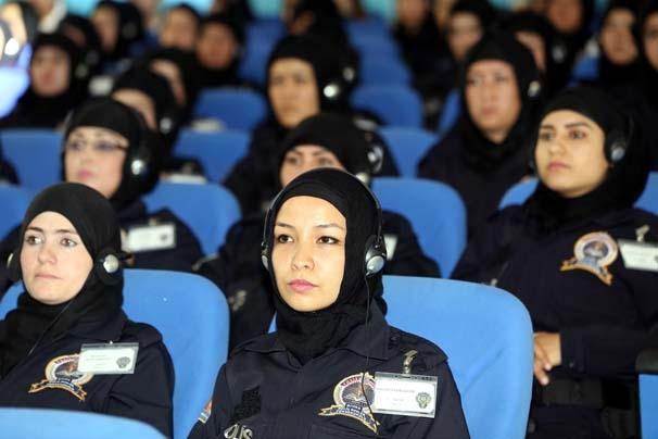 246 Afgan kadın Sivasta polis eğitimi alacak