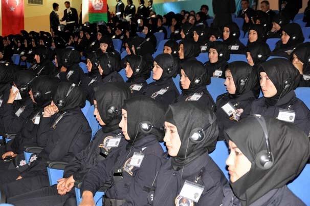 246 Afgan kadın Sivasta polis eğitimi alacak