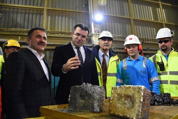 Mastra Altın Madeninde yeniden altın dökümü