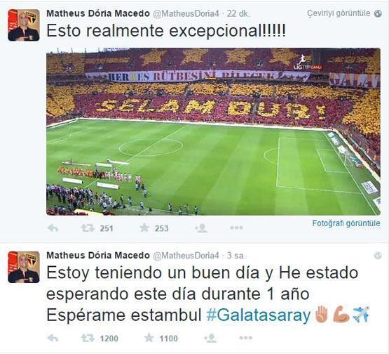 Galatasarayda Doria iddiası