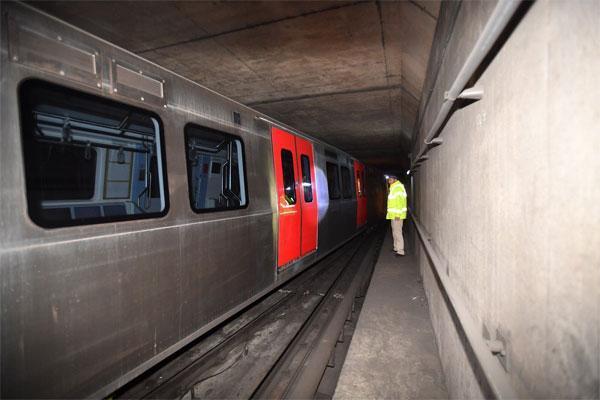 Ankara metrosunda kaza Seferler durdu