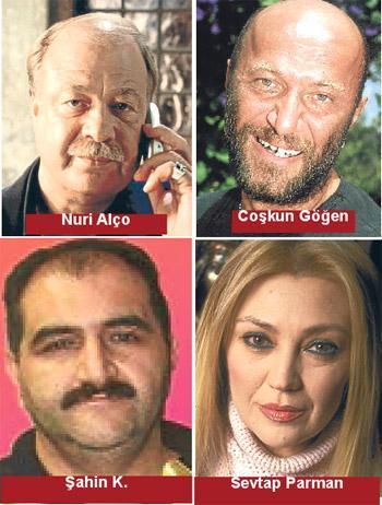 Efsane kadro Şahin K. için bir arada