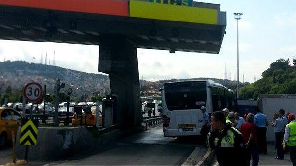 Boğaziçi Köprüsünde metrobüs kazası