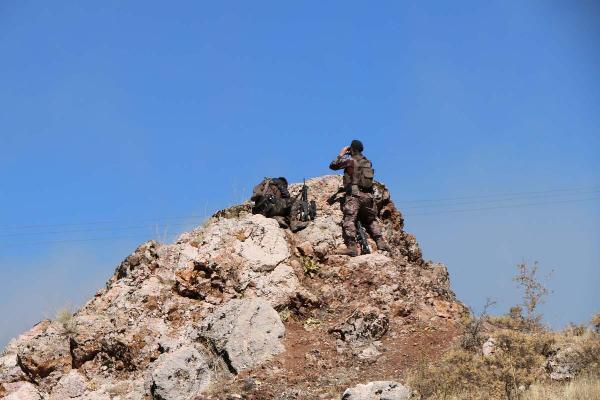 Adıyamanda PKK operasyonu İHAlar tespit etti...