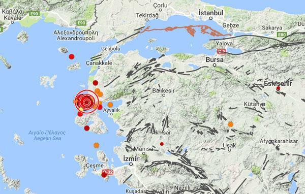 Son Dakika: Çanakkalede bir deprem daha