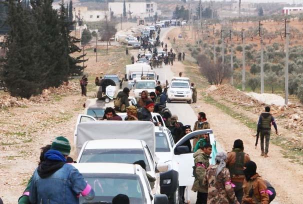 Son dakika: El Babda birlikler ilçe merkezine böyle girdi Son dakika: El Babda birlikler ilçe merkezine böyle girdi