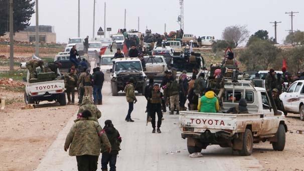 Son dakika: El Babda birlikler ilçe merkezine böyle girdi Son dakika: El Babda birlikler ilçe merkezine böyle girdi