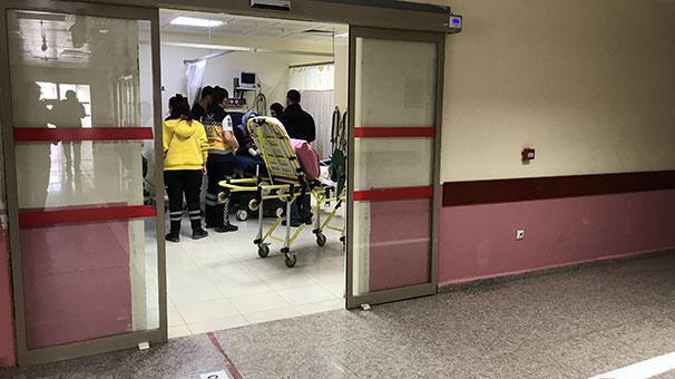 Bayburtta 22 öğrenci zehirlenme şüphesiyle hastaneye kaldırıldı