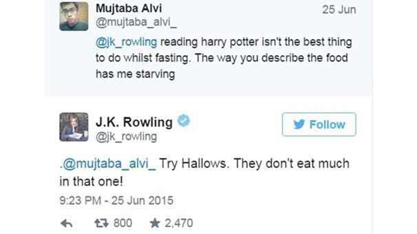 Harry Potterdan Ramazan tavsiyesi